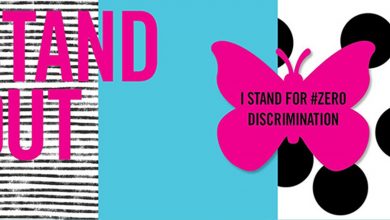 I stand for zero discrimination.