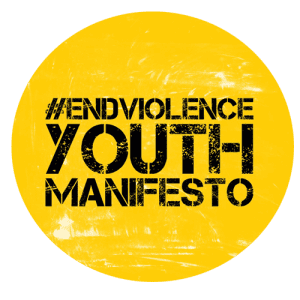 End violence youth manifesto logo