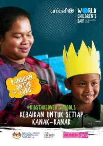 Kidstakeover schools booklet for teachers in Malay language.